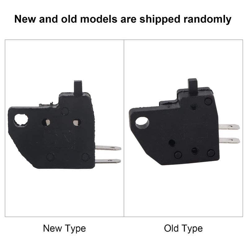 Aramox for SUZUKI0 Right Brake Light Switch, Plunger Switch, Manual Operation, Black - Image 2